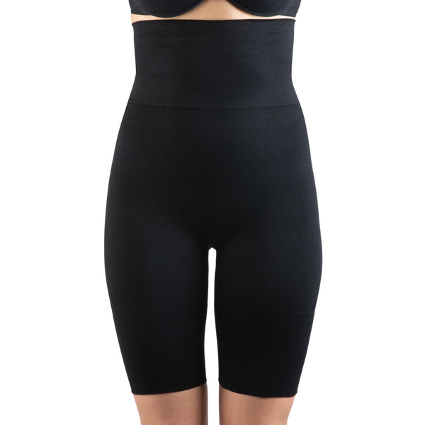 Seamless High-Waisted Thigh Shaper