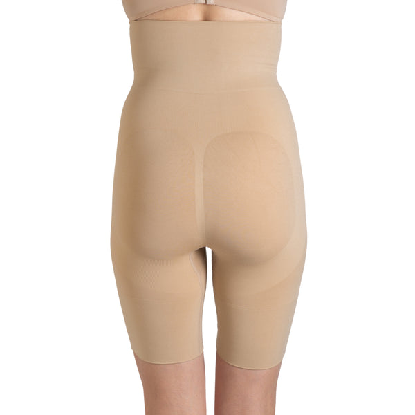 Seamless High-Waisted Thigh Shaper