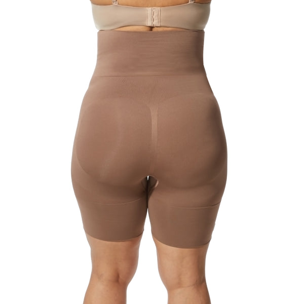 Seamless High-Waisted Thigh Shaper