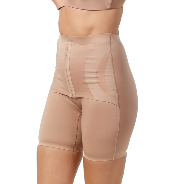 Scuba & Mesh Long Short with Control Belt